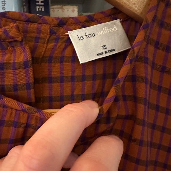 Wilfred le fou  Sachi gingham dress Size XS - Picture 8 of 8